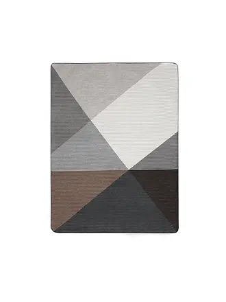 BIEDERLACK | Wohndecke - Plaid 150x200cm SIMPLY ELEGANT Feel Graphite | 